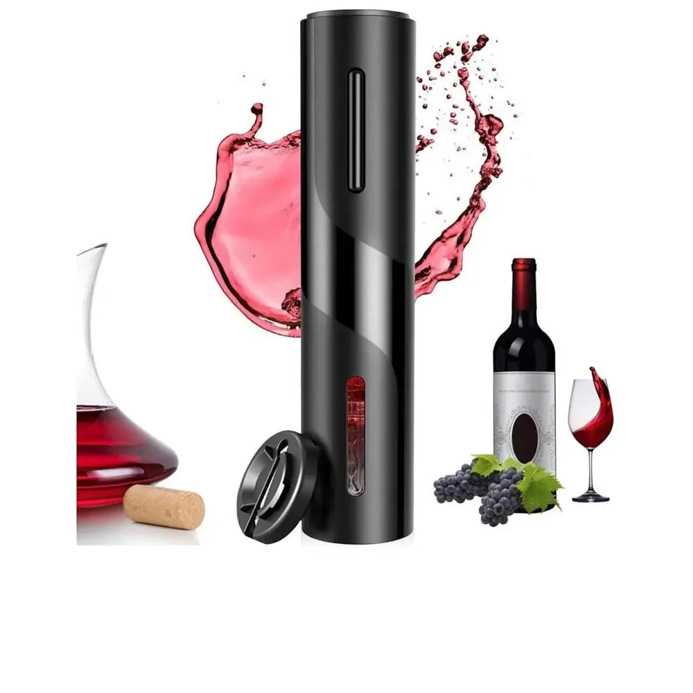 Wine Opener, Electric Bottle Kit with Cutter Openers (No Include Battery)